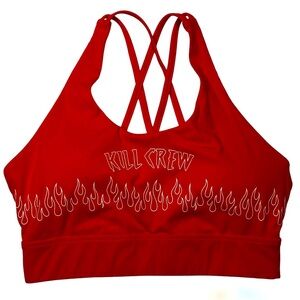 Red Kill Crew Sports Bra - Women’s Medium